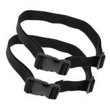 Maxbell 2pcs Heavy Duty Quick-Release Web Waist Belt with Plastic Buckle Width 2.5cm