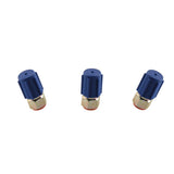 Maxbell 3x A/C Charging Low Side Port Adapter Retrofit R12 to R134a Quick Disconnect