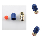 Maxbell 3x A/C Charging Low Side Port Adapter Retrofit R12 to R134a Quick Disconnect