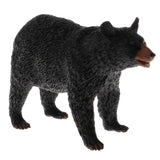 Maxbell Simulation Wild Animal Model Figure Toy Home Decor Black Bear & Polar Bear