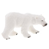 Maxbell Simulation Wild Animal Model Figure Toy Home Decor Black Bear & Polar Bear