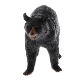 Maxbell Simulation Wild Animal Model Figure Toy Home Decor Black Bear & Polar Bear