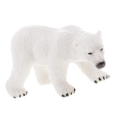 Maxbell Simulation Wild Animal Model Figure Toy Home Decor Black Bear & Polar Bear