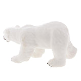 Maxbell Simulation Wild Animal Model Figure Toy Home Decor Black Bear & Polar Bear