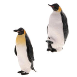 Maxbell 2x Realistic Animal Model Figurine Action Figures Educational Toy Penguin