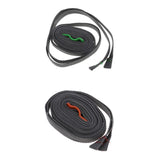 Maxbell 2Pcs 2m Travel Luggage Webbing Strap Camping Hiking Packing Bundle Belt