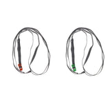 Maxbell 2Pcs 2m Travel Luggage Webbing Strap Camping Hiking Packing Bundle Belt