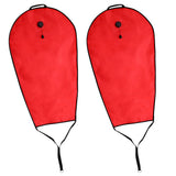Maxbell 2 Pieces Technical Scuba Diving 125lbs Lift Bag with Over Pressure Valve