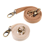 Maxbell 2Pices Adjustable Canvas Bag Handle Shoulder Bag Strap Replacement 1.2cm