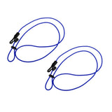 Maxbell 2 Pieces Safety Kayak Paddle Leash Fishing Rod Cord Royal Blue