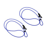 Maxbell 2 Pieces Safety Kayak Paddle Leash Fishing Rod Cord Royal Blue