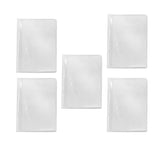 Maxbell 5Pieces Waterproof Passport Cover Clear Plastic ID Card Protector Case clear