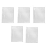 Maxbell 5Pieces Waterproof Passport Cover Clear Plastic ID Card Protector Case clear