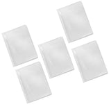 Maxbell 5Pieces Waterproof Passport Cover Clear Plastic ID Card Protector Case clear