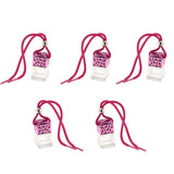 Maxbell 5x Empty Refillable Glass Perfume Bottle Hanging Pendant Car Home Decor