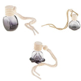 Maxbell 3Pcs 10ml Empty Perfume Bottle Pendant Car Hanging Ornament Home Decor
