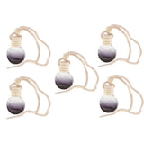 Maxbell 10ml Empty Perfume Bottle Pendant Car Hanging Ornament Home Decor 5Pieces