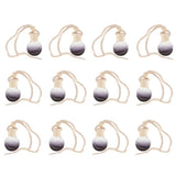 Maxbell 10ml Empty Perfume Bottle Pendant Car Hanging Ornament Home Decor 12Pieces