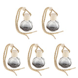 Maxbell 5Pcs 10ml Empty Perfume Bottle Car Hanging Pendant Home Decor Pumpkin