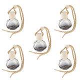 Maxbell 5Pcs 10ml Empty Perfume Bottle Car Hanging Pendant Home Decor Pumpkin