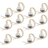 Maxbell 12Pcs 10ml Empty Perfume Bottle Car Hanging Pendant Home Decor Pumpkin
