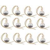 Maxbell 12Pcs 10ml Empty Perfume Bottle Car Hanging Pendant Home Decor Pumpkin