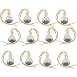 Maxbell 12Pcs 10ml Empty Perfume Bottle Car Hanging Pendant Home Decor Pumpkin