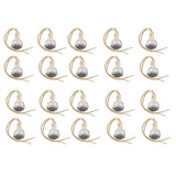 Maxbell 20Pcs 10ml Empty Perfume Bottle Car Hanging Pendant Home Decor Pumpkin