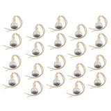 Maxbell 20Pcs 10ml Empty Perfume Bottle Car Hanging Pendant Home Decor Pumpkin