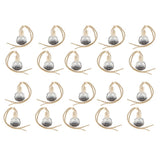 Maxbell 20Pcs 10ml Empty Perfume Bottle Car Hanging Pendant Home Decor Pumpkin