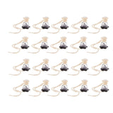 Maxbell 20Pcs 10ml Empty Perfume Bottle Car Hanging Pendant Home Decor Flower