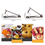 Maxbell 2 PCS Stainless Cherry Stone & Olive Stoner Pitter Seed Remover Pitting S+L