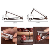 Maxbell 2 PCS Stainless Cherry Stone & Olive Stoner Pitter Seed Remover Pitting S+L