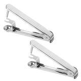 Maxbell 2 PCS Stainless Cherry Stone & Olive Stoner Pitter Seed Remover Pitting S+L