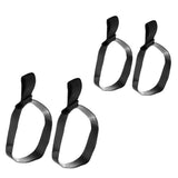 Maxbell 4 Pieces Large and Small Scuba Diving Stage Tank Bottle Hose Retainer Band