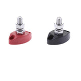 Maxbell Junction Block Power Post Set Insulated Terminal Stud Black Red 6mm