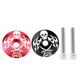 Maxbell 2 Pieces Bike Cycling Bicycle MTB BMX Aluminum Stem Top   Headset 1 1/8"