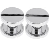 Maxbell 3Pcs Scuba Diving Dive Book Screw Back Plate for Scuba Diving BCD Equipment