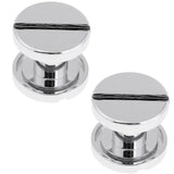 Maxbell 3Pcs Scuba Diving Dive Book Screw Back Plate for Scuba Diving BCD Equipment