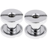 Maxbell 3Pcs Scuba Diving Dive Book Screw Back Plate for Scuba Diving BCD Equipment