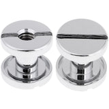 Maxbell 3Pcs Scuba Diving Dive Book Screw Back Plate for Scuba Diving BCD Equipment