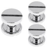 Maxbell 3Pcs Scuba Diving Dive Book Screw Back Plate for Scuba Diving BCD Equipment