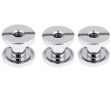 Maxbell 3Pcs Scuba Diving Dive Book Screw Back Plate for Scuba Diving BCD Equipment