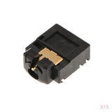 Maxbell 15x 3.5mm Port Headphone Audio Jack Socket for Microsoft   one Controller