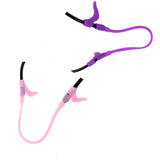 Maxbell 2 Pieces Silicone Children's Eyeglasses Rope Strap Cord +Anti Slip Ear Hooks