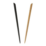 Maxbell Women Vintage Carved Wooden Hair Sticks Pin Hair Accessories Wood+Black