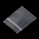 Maxbell 200 Pieces Clear Grip Seal  Self Seal Resealable Bags 2.5*2.8CM 3*4CM