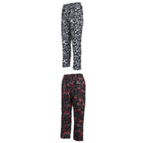 Maxbell 2 Pieces Stylish Restaurant Cafe Chef Waiter Pants Trousers Uniform Unisex