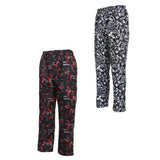 Maxbell 2 Pieces Stylish Restaurant Cafe Chef Waiter Pants Trousers Uniform Unisex