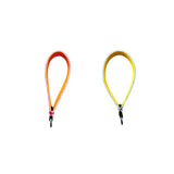 Maxbell Neoprene Wristlet Keychain Wrist Strap Band Key Holder Split Ring Red+Blue